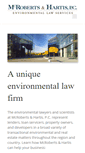 Mobile Screenshot of mcrobertslaw.com